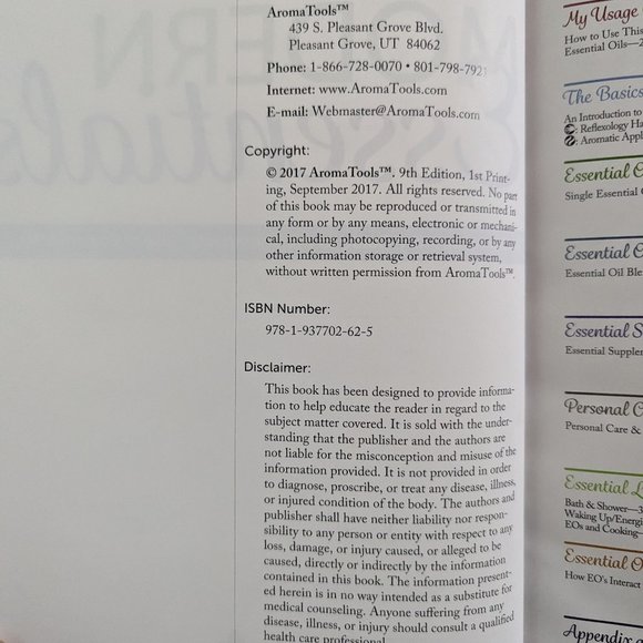 Modern Essentials: the Complete Guide to the Therapeutic Use of Essential Oils - Picture 5 of 7